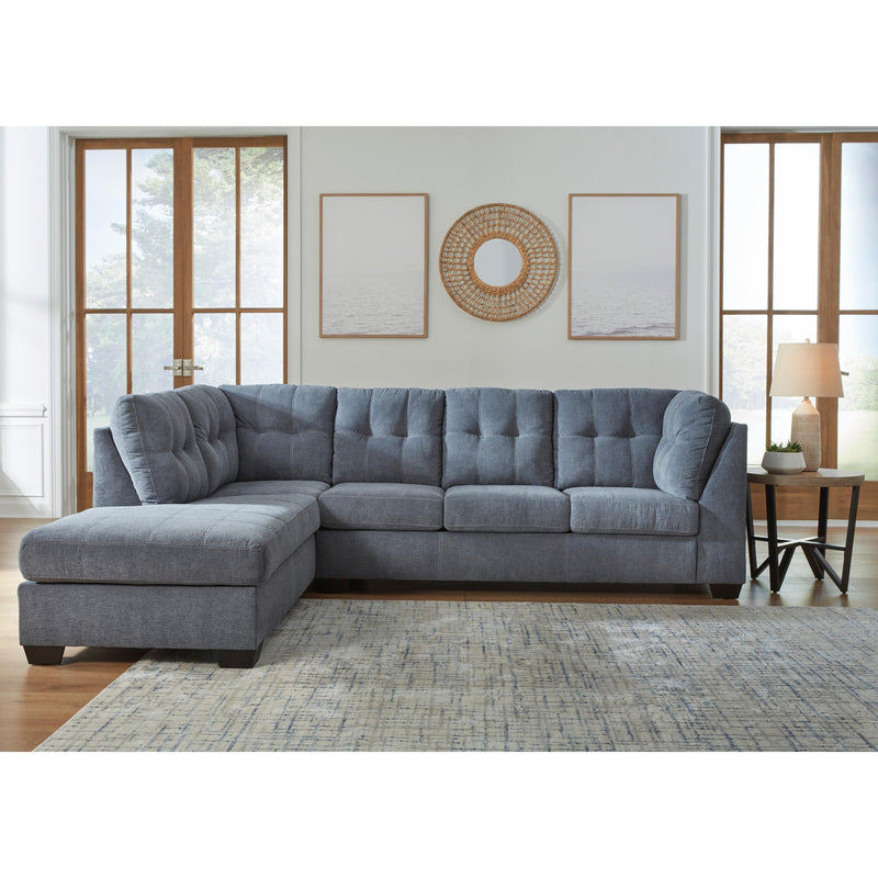 Signature Design by Ashley Marleton Fabric Full Sleeper Sectional 5530316/5530383 IMAGE 5