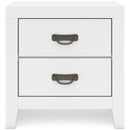  Signature Design by Ashley Binterglen B427-92 Two Drawer Night Stand IMAGE 3