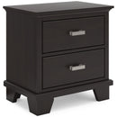  Signature Design by Ashley Covetown B441-92 Two Drawer Night Stand IMAGE 1