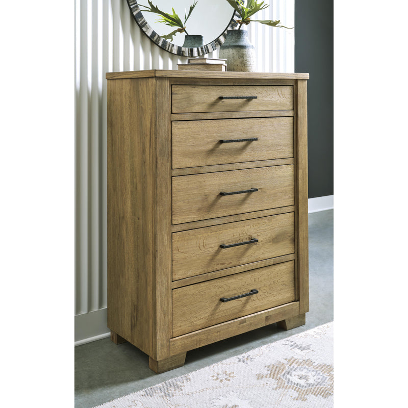 Signature Design by Ashley Galliden 5-Drawer Chest B841-46 IMAGE 7