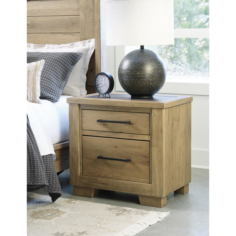 Signature Design by Ashley Galliden 2-Drawer Nightstand B841-92 IMAGE 7