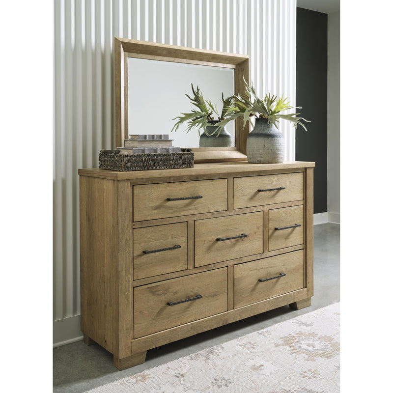 Signature Design by Ashley Galliden 7-Drawer Dresser with Mirror B841-31/B841-36 IMAGE 6