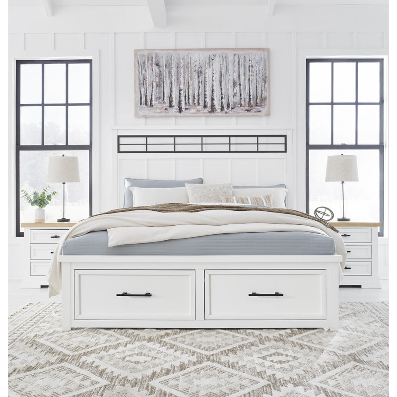 Benchcraft Ashbryn California King Panel Bed with Storage B844-58/B844-56S/B844-94 IMAGE 6