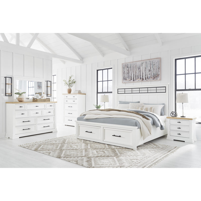 Benchcraft Ashbryn California King Panel Bed with Storage B844-58/B844-56S/B844-94 IMAGE 7