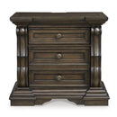  Signature Design by Ashley Maylee B947-93 Three Drawer Night Stand IMAGE 3