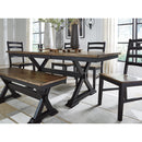  Signature Design by Ashley Wildenauer D634-35 Rectangular Dining Room Extension Table IMAGE 15