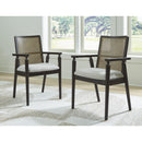  Signature Design by Ashley Galliden D841-02A Dining Upholstered Arm Chair IMAGE 5