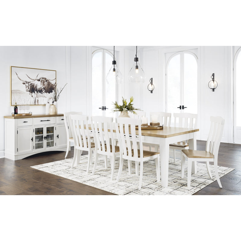  Signature Design by Ashley Ashbryn D844-25 Rectangular Dining Room Table IMAGE 10