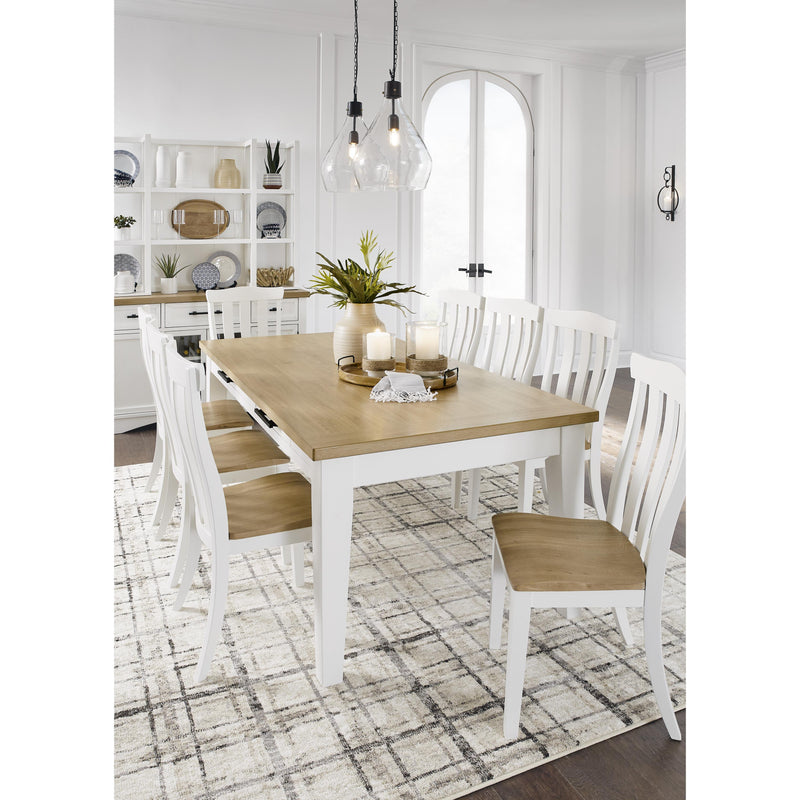  Signature Design by Ashley Ashbryn D844-25 Rectangular Dining Room Table IMAGE 9