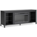  Signature Design by Ashley Cayberry W2721-168 TV Stand with Fireplace IMAGE 1