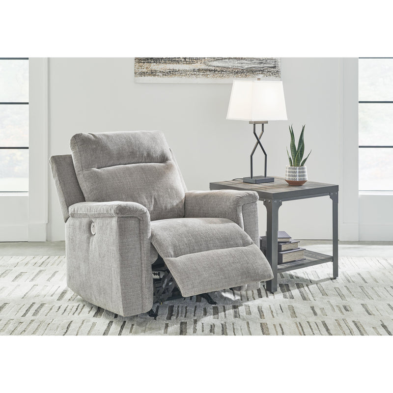 Signature Design by Ashley Barnsana Power Rocker Fabric Recliner 3320198 IMAGE 7