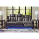  Signature Design by Ashley Fyne-Dyme 3660215 Power Reclining Sofa with Adjustable Headrest IMAGE 7