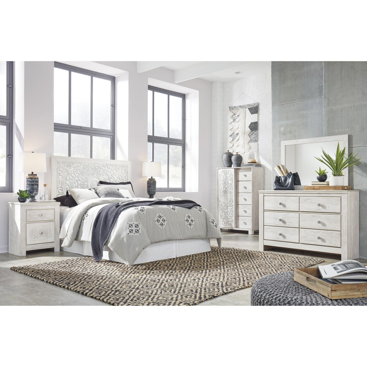 Signature Design by Ashley Paxberry B181-57 Queen Panel Headboard