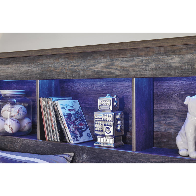 Signature Design by Ashley Drystan B211-85 Full Bookcase Headboard IMAGE 4