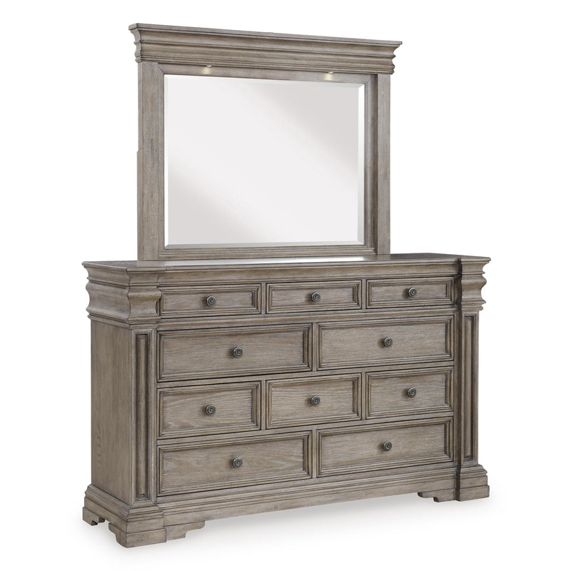 Signature Design by Ashley Blairhurst 10-Drawer Dresser with Mirror B916-31/B916-36 IMAGE 1