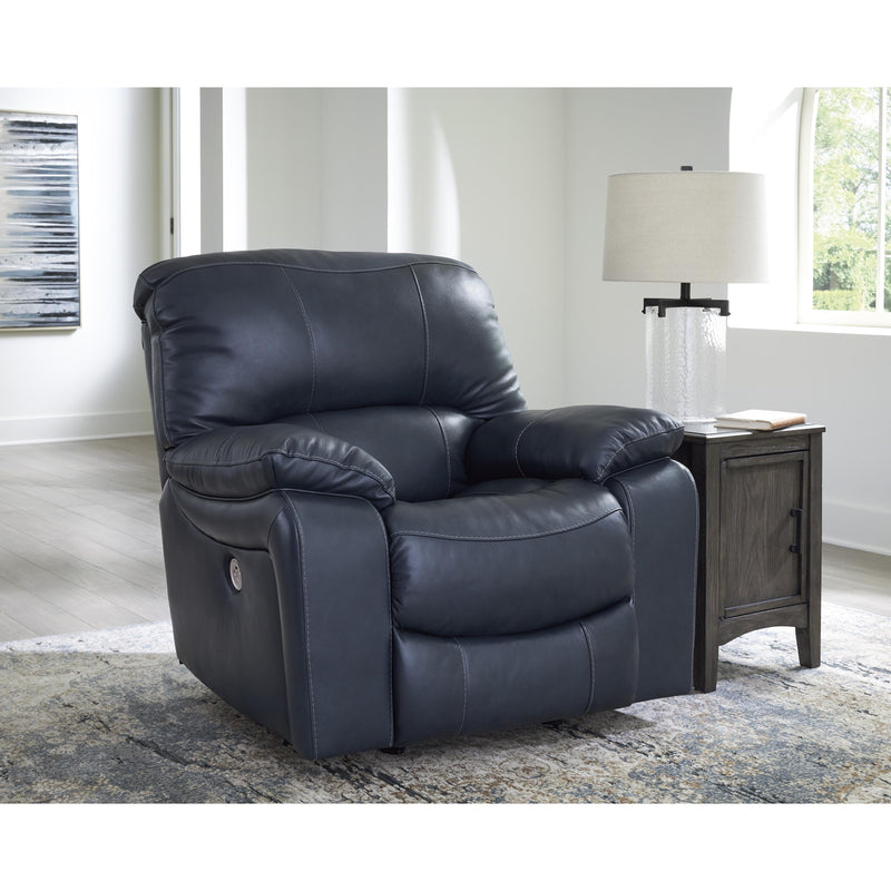 Signature Design by Ashley Leesworth Power Rocker Leather Match Recliner U4380998 IMAGE 6