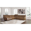 Signature Design by Ashley Temmpton Power Reclining Leather Match 5 pc Sectional U9270858/U9270831/U9270877/U9270846/U9270862 IMAGE 3