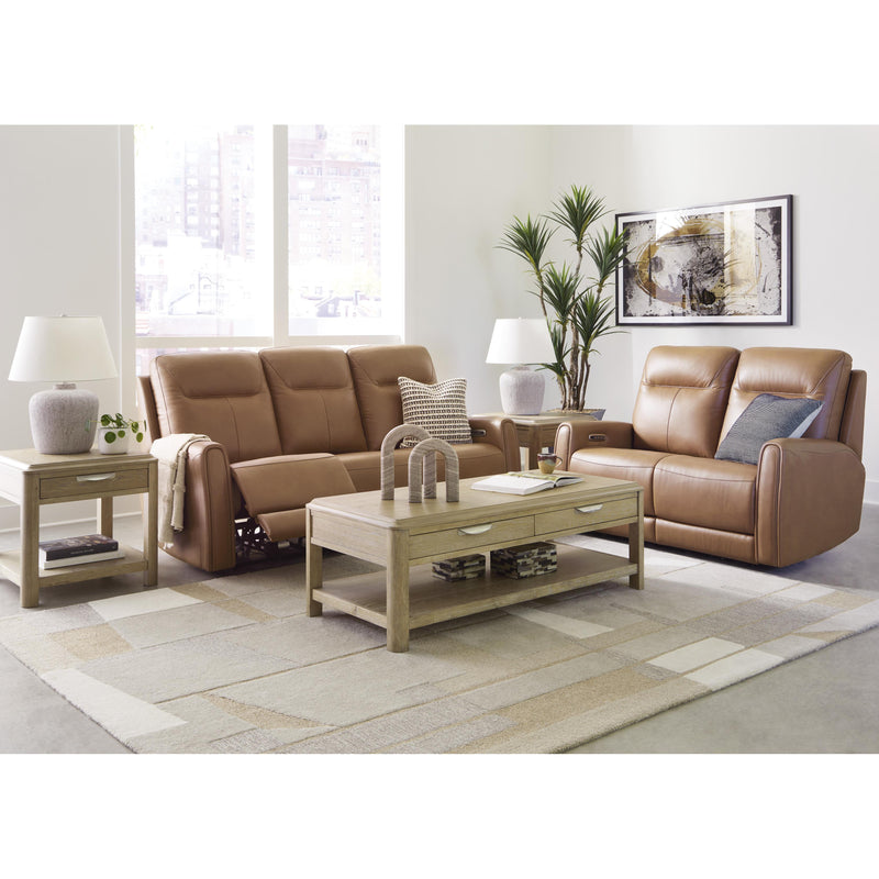 Signature Design by Ashley Tryanny Power Reclining Leather Match Loveseat U9370414 IMAGE 12