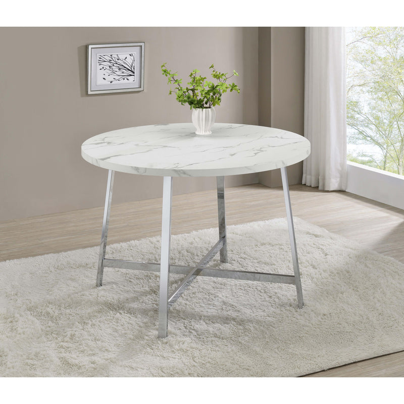 Coaster Furniture Round Bradshaw Dining Table 120400 IMAGE 5