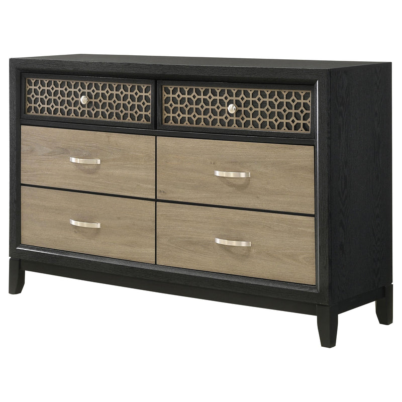 Coaster Furniture Valencia 6-Drawer Dresser 223043 IMAGE 5