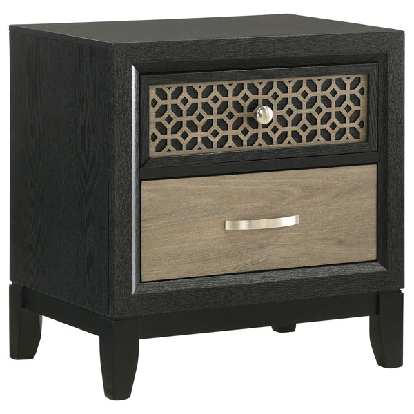 Coaster Furniture Valencia 2-Drawer Nightstand 223042 IMAGE 1