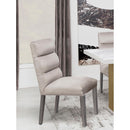  Coaster Furniture Carla 106683 Velvet Upholstered Dining Side Chair - Stone IMAGE 12