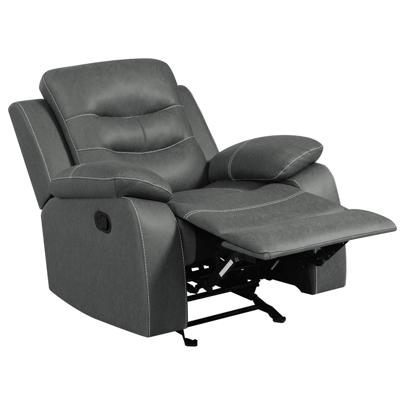 Coaster Furniture Nova Glider Fabric Recliner 602533 IMAGE 4