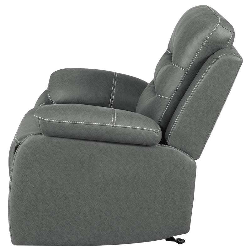 Coaster Furniture Nova Glider Fabric Recliner 602533 IMAGE 7