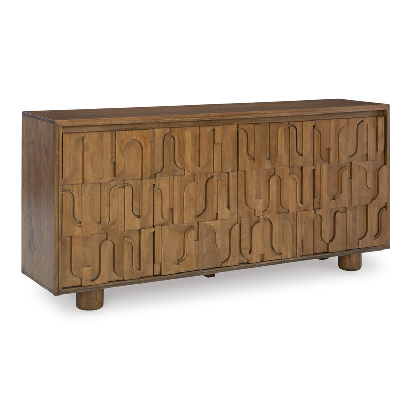 Signature Design by Ashley Gadburg A4000583 Accent Cabinet IMAGE 1