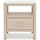  Signature Design by Ashley Cadmori B2615-91 One Drawer Night Stand IMAGE 4