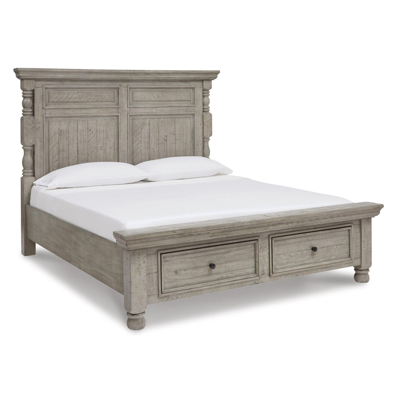 Millennium Harrastone California King Panel Bed with Storage B816-72/B816-51S/B816-95 IMAGE 1