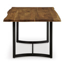  Signature Design by Ashley Fortmaine D872-25 Rectangular Dining Room Table IMAGE 3