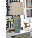  Signature Design by Ashley Hadbury L178034 Ceramic Table Lamp IMAGE 2