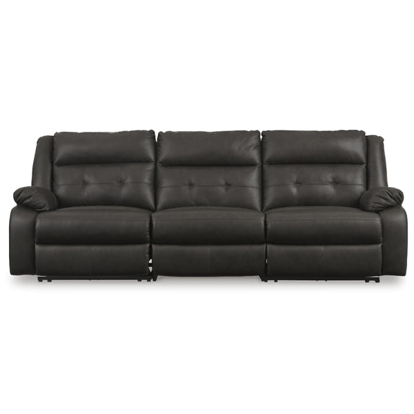 Signature Design by Ashley Mackie Pike Power Reclining Leather Match 3 pc Sectional U4330558/U4330546/U4330562 IMAGE 1