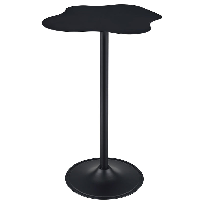 Coaster Furniture Round Keanu Pub Height Dining Table with Metal Top and Pedestal Base 182230 IMAGE 7