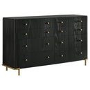 Coaster Furniture Arini 224333 8-Drawer Dresser - Black IMAGE 1
