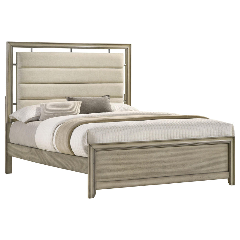 Coaster Furniture Giselle King Upholstered Panel Bed 224391KE IMAGE 3