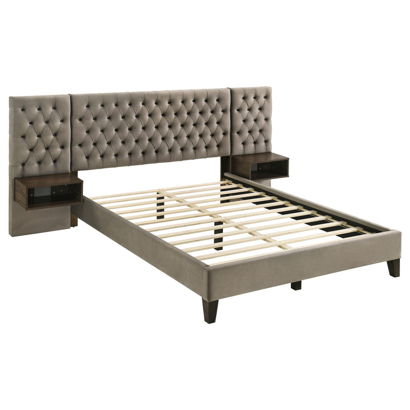 Coaster Furniture Marley King Upholstered Panel Bed 300833KE IMAGE 4