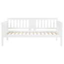  Coaster Furniture Bethany 300837 Wood Twin Daybed with Drop-down Tables - White IMAGE 8