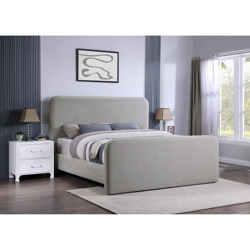 Coaster Furniture Wren King Upholstered Platform Bed 302052KE IMAGE 2