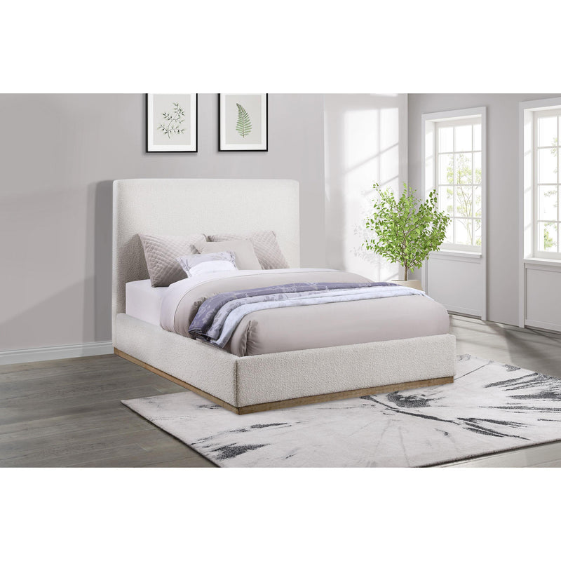 Coaster Furniture Knox King Upholstered Platform Bed 302053KE IMAGE 2