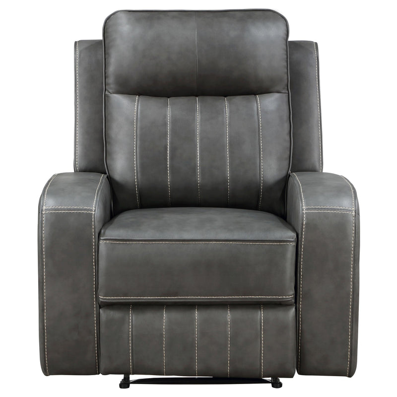 Coaster Furniture Raelynn Leatherette Recliner 603193 IMAGE 5