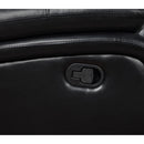  Coaster Furniture Camila 610246 Upholstered Glider Recliner Chair - Black IMAGE 10