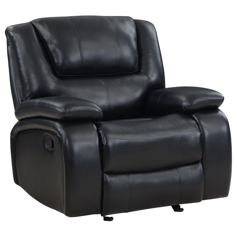 Coaster Furniture Camila Glider Leatherette Recliner 610246 IMAGE 1