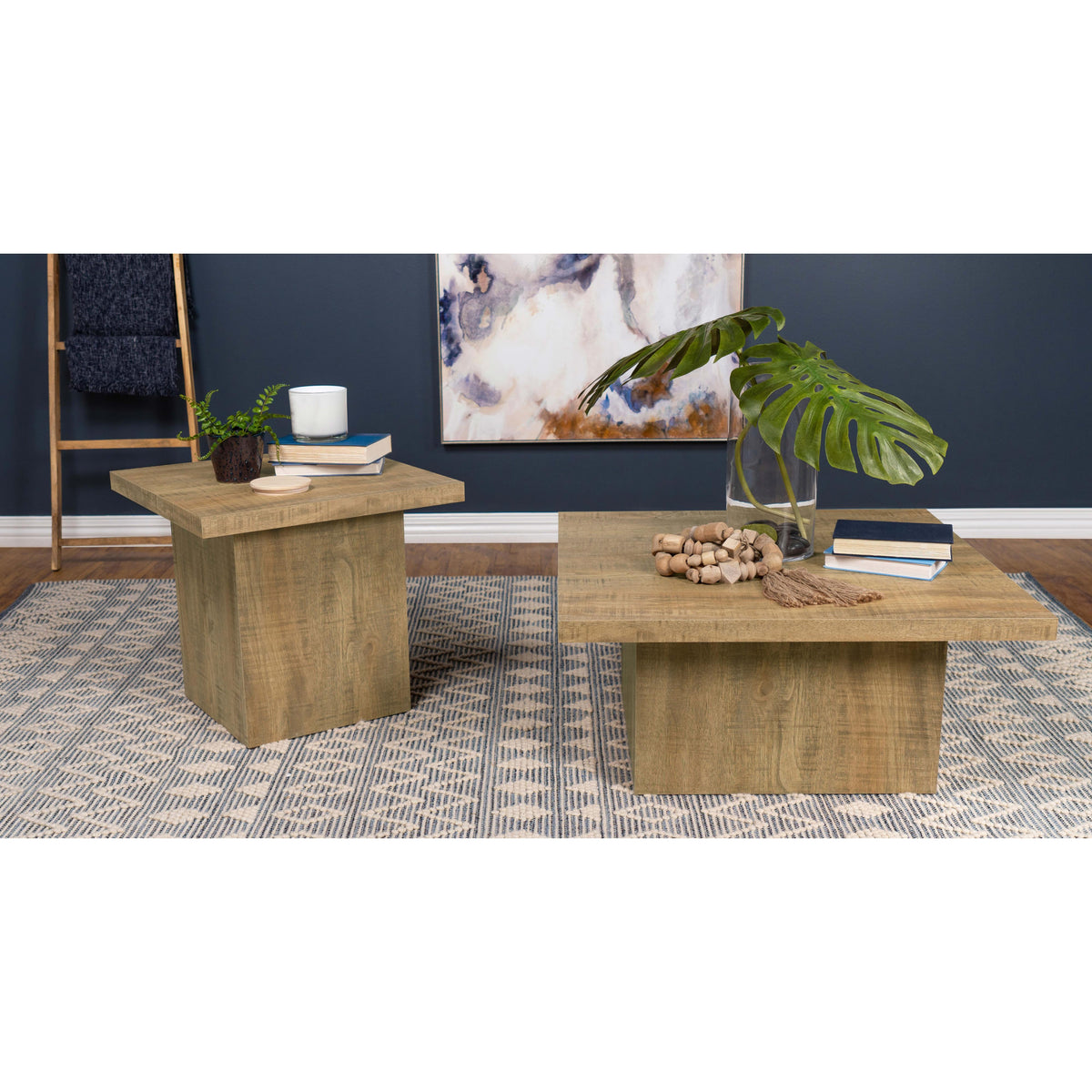 Coaster Furniture Devar 708068 Square Engineered Wood Coffee Table - M