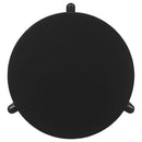  Coaster Furniture Cordova 709677 Round Solid Wood End Table - Black IMAGE 4