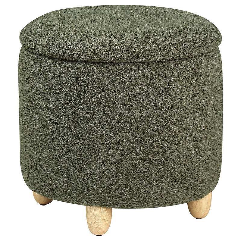 Coaster Furniture Valia Fabric Storage Ottoman 910228 IMAGE 1