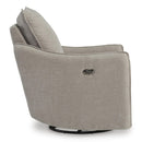  Signature Design by Ashley McBurg 4480228 Swivel Power Recliner IMAGE 4