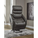  Signature Design by Ashley Strawbill 6390912 Power Lift Recliner IMAGE 10