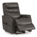  Signature Design by Ashley Strawbill 6390912 Power Lift Recliner IMAGE 2